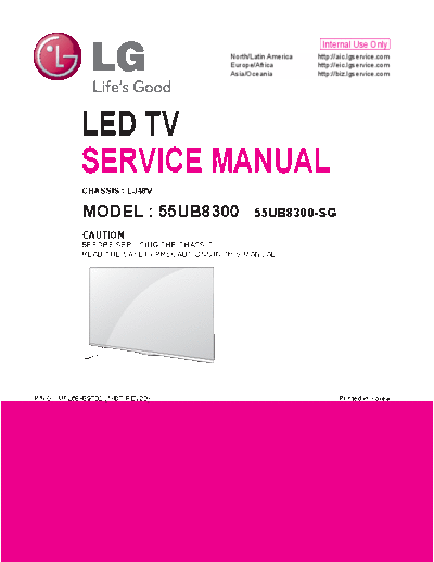 LG 55ub8300-SG service manual for LG 55ub8300-sg