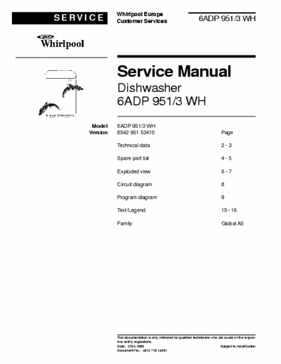 whirlpool 6ADP951-3WH_Ver854295153410 whirlpool 6ADP951-3WH_Ver854295153410 service manual