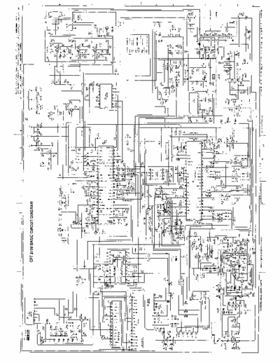 Hitachi CMT2199 CMT2199 Basic Circuit Diagram