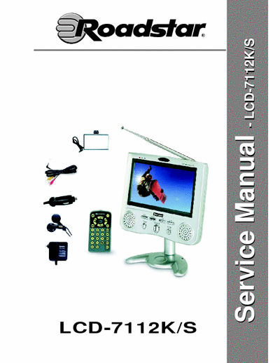 Roadstar LCD-7112K/S Diagram/Scheme LCD-7112K/S Roadstar
