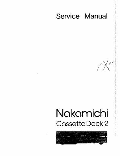 Nakamichi CassetteDeck2 cassette deck