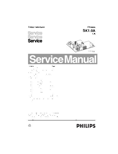 PHILIPS  Service Manual