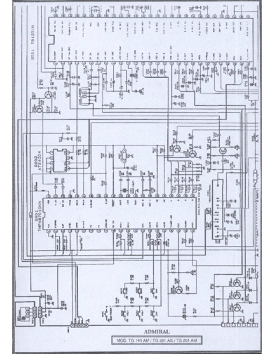 Novel N-3123 Is same Admiral TG201AM, TG141AM Chassis:PTAM05