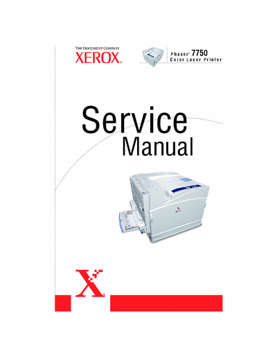 xerox phaser 7750 Xerox Phaser 7750 complete service manual size 15MB