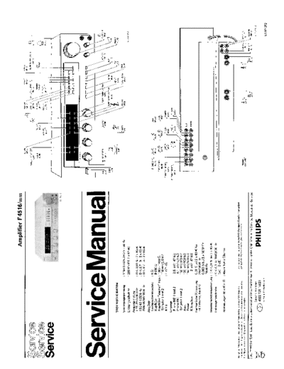 Philips F4516 service manual