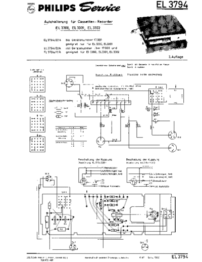 Philips EL3794 service manual