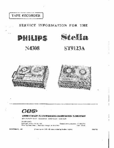 Philips N4308 tape