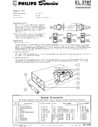 Philips EL3787 srevice manual