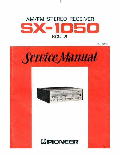 Pioneer SX1050 receiver