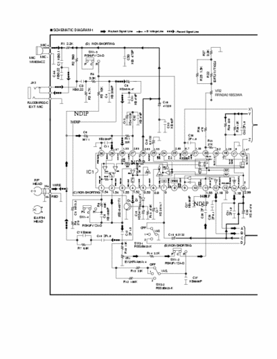 PANASONIC RQ-L3000 schematics