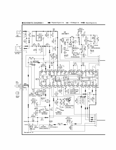 PANASONIC RQ-L36 schematics