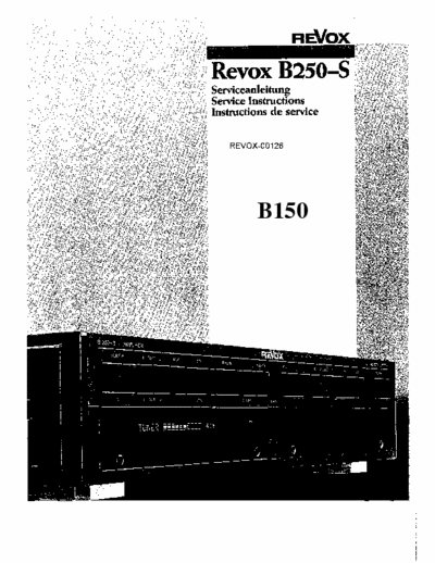 Revox B150, B250 integrated amplifier
