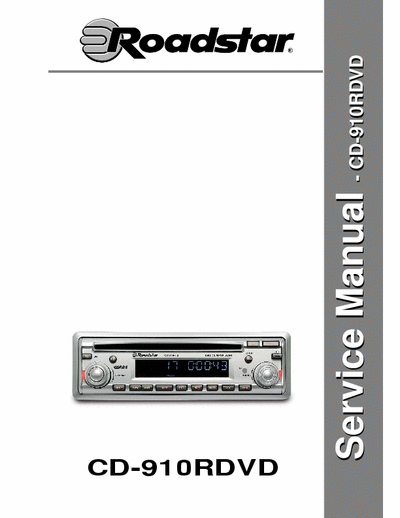 Roadstar CD910rdvd car radio