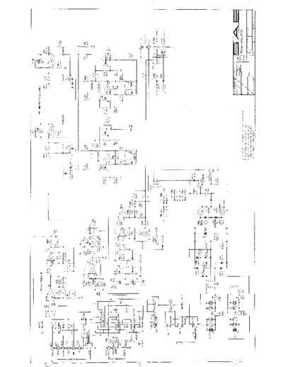 SAE 2900 schematic preamplifier equalizer