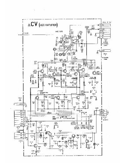 SONY KV-HA21M83A schematic