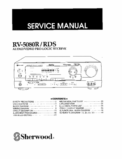 Sherwood CRV150 receiver