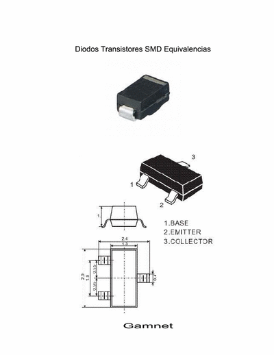 smd smd SMD equivalencias diodos transistores