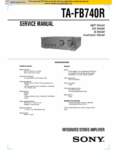 sony TA-FB740R sony TA-FB740R.pdf service manual