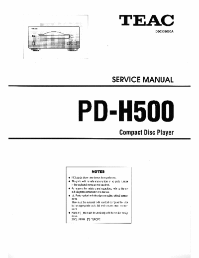 Teac PDH500 cd