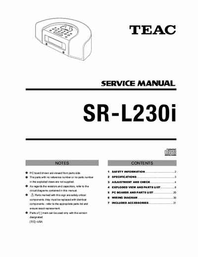 Teac SRL230i iPod dock receiver