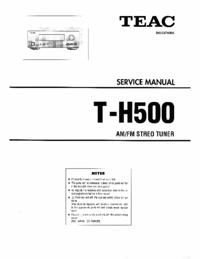 Teac TH500 tuner