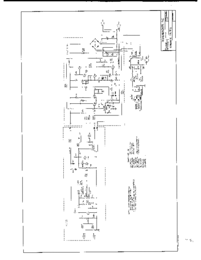 Rickenbacker TR 35B Schematic Diagram Bass Amplificator - pag. 1