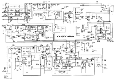 casper 1489 schematics monitor
