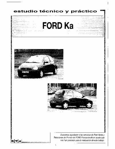 Ford KA 1.297cc Manuale d