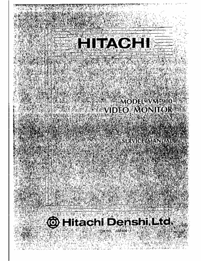 Hitachi vm900 hitachi_vm900_cctv_monitor
