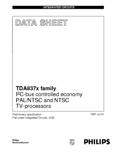   TDA8374 included in this Multi-Datasheet