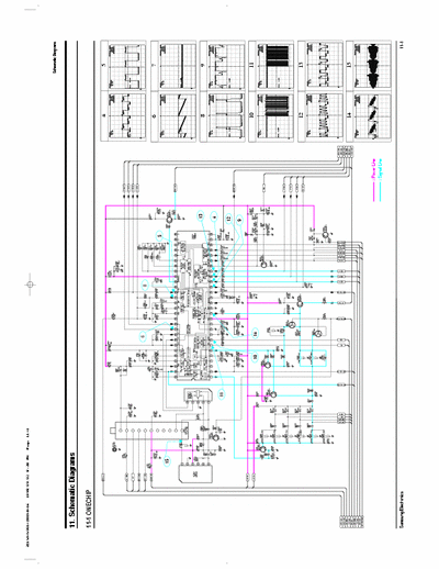 Samsung CK20T3VR5C Schematic Diagrams Tv Color -  1988/09/02 pag. 6