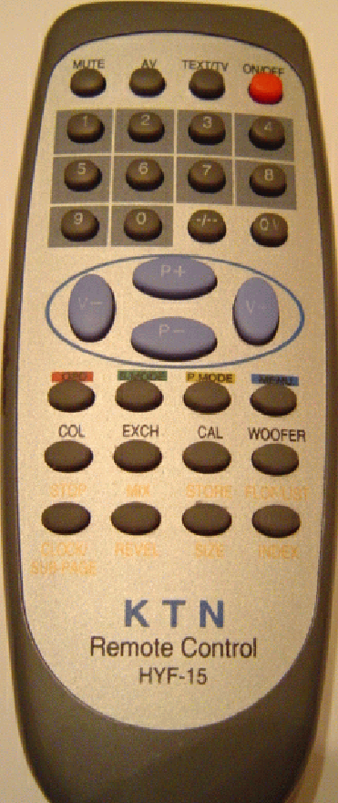   HYF15 Remote control