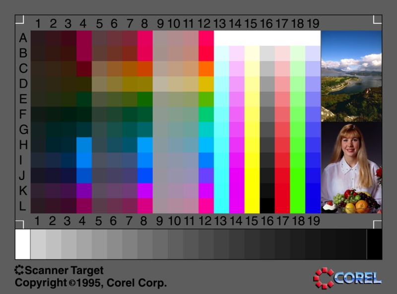   Color Pantone for calibrating a monitor
1007 x  746 points .JPG file