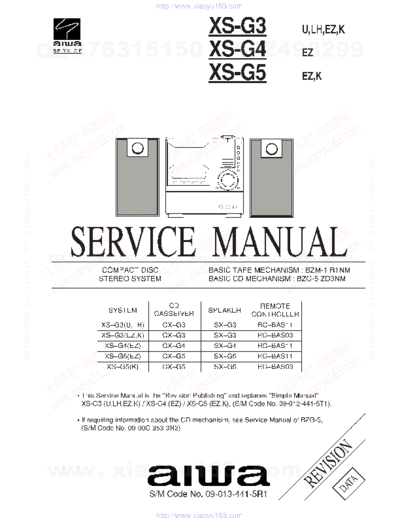 AIWA xsg3 series  AIWA Audio XS-G3 xsg3_series.pdf