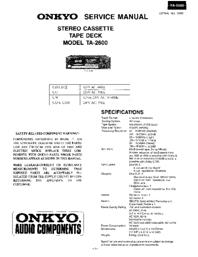 ONKYO onkyo  ta2600sm 702  ONKYO Audio TA-2600 onkyo__ta2600sm_702.pdf