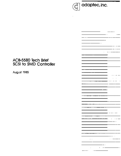 adaptec ACB5580 Tech Brief Aug85  adaptec ACB5580_Tech_Brief_Aug85.pdf