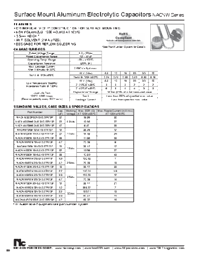 NIC [smd bi-polar] NACNW Series  . Electronic Components Datasheets Passive components capacitors NIC NIC [smd bi-polar] NACNW Series.pdf