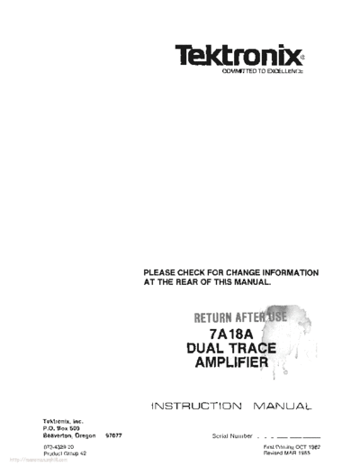 Tektronix 7a18a  Tektronix 7a18a.pdf