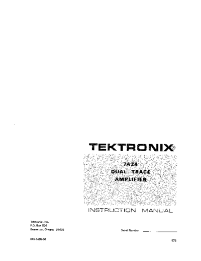 Tektronix 7A24 In  Tektronix 7A24_In.pdf