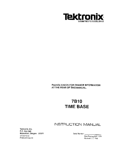 Tektronix 7B10 In  Tektronix 7B10_In.pdf