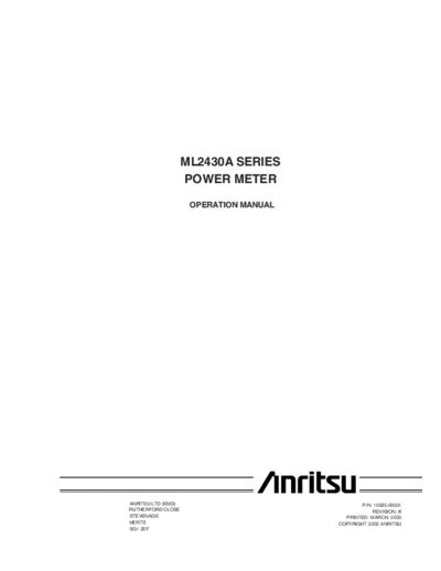 Anritsu ANRITSU ML2430A Series Operation  Anritsu ANRITSU ML2430A Series Operation.pdf