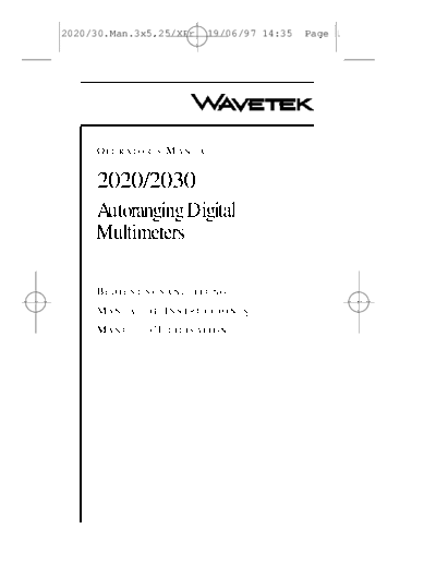 Wavetek meterman 2020 2030 manual  Wavetek meterman_2020_2030_manual.pdf