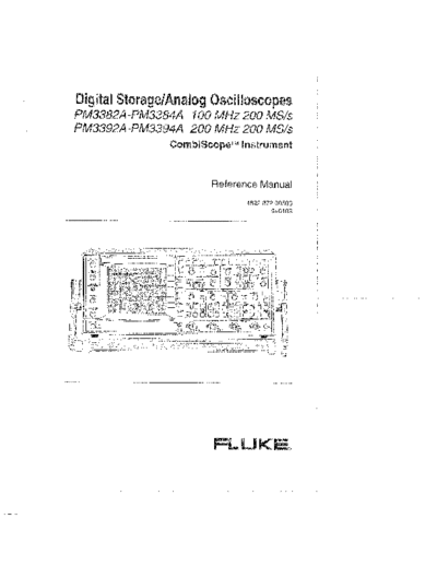 Fluke FLUKE PM3382A-PM3384A PM3392A-PM3394A Reference  Fluke FLUKE PM3382A-PM3384A PM3392A-PM3394A Reference.pdf