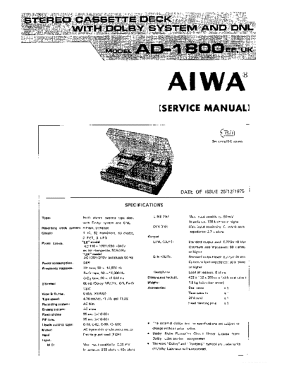 AIWA hfe   ad-1800 ee uk service en  AIWA Audio AD-1800 hfe_aiwa_ad-1800_ee_uk_service_en.pdf