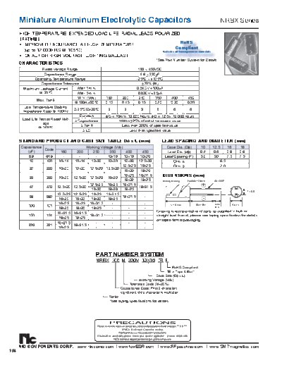 NIC [radial thru-hole] NRBX Series  . Electronic Components Datasheets Passive components capacitors NIC NIC [radial thru-hole] NRBX Series.pdf