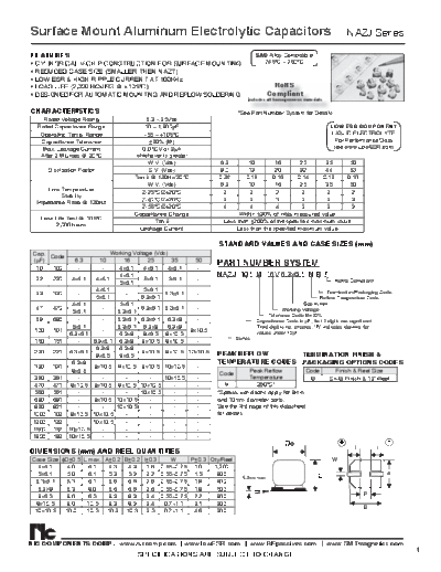 NIC NIC [smd] NAZJ Series  . Electronic Components Datasheets Passive components capacitors NIC NIC [smd] NAZJ Series.pdf