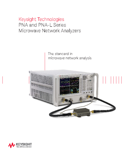 Agilent 5990-8290EN PNA and PNA-L Series Microwave Network Analyzers - Brochure c20140903 [24]  Agilent 5990-8290EN PNA and PNA-L Series Microwave Network Analyzers - Brochure c20140903 [24].pdf