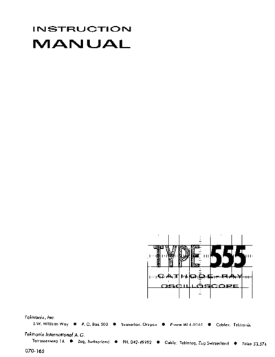 Tektronix 555  Tektronix 555.pdf