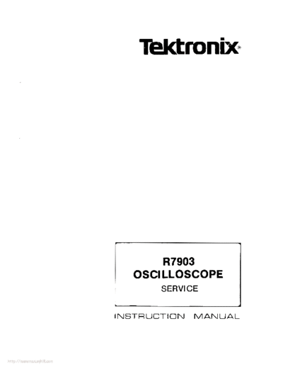 Tektronix 7903  Tektronix 7903.pdf