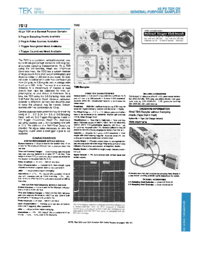 Tektronix 7s12  Tektronix 7s12 .pdf